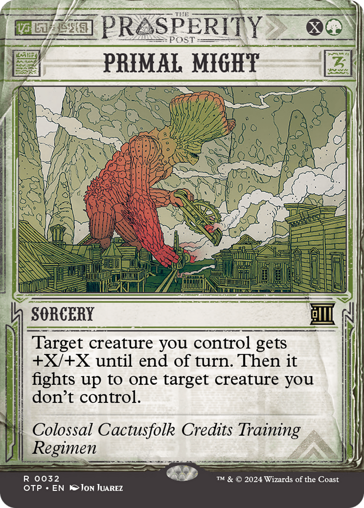 Primal Might (OTP #032)