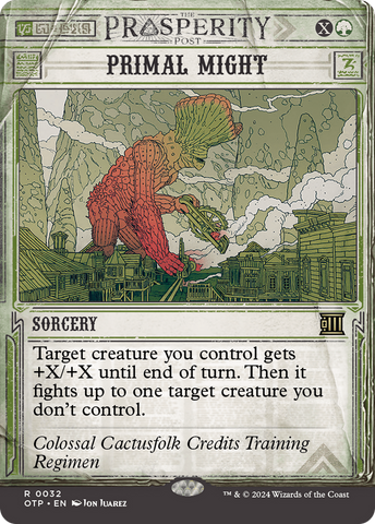 Primal Might (OTP #032)