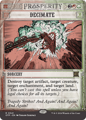 Decimate (OTP #041)