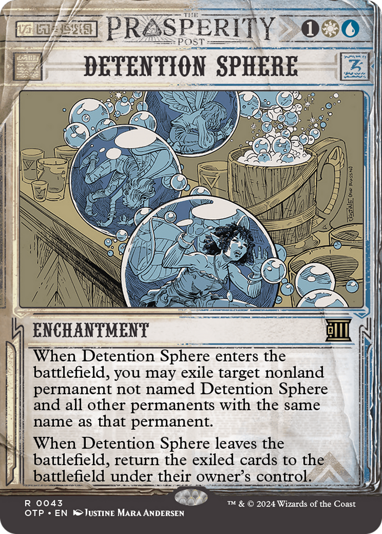 Detention Sphere (OTP #043)