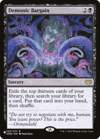 Demonic Bargain (PLST #103)