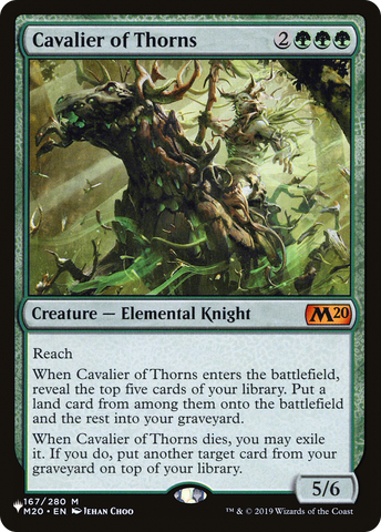 Cavalier of Thorns (PLST #167)