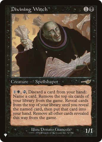 Divining Witch (PLST #057)