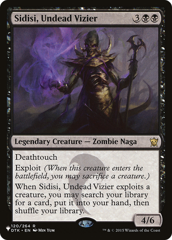 Sidisi, Undead Vizier (PLST #120)