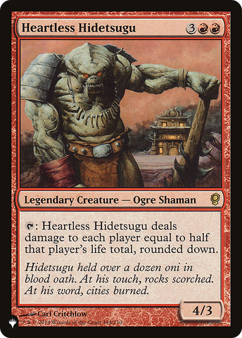 Heartless Hidetsugu (PLST #144)
