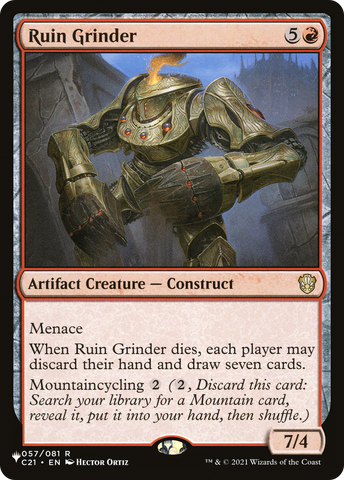 Ruin Grinder (PLST #057)