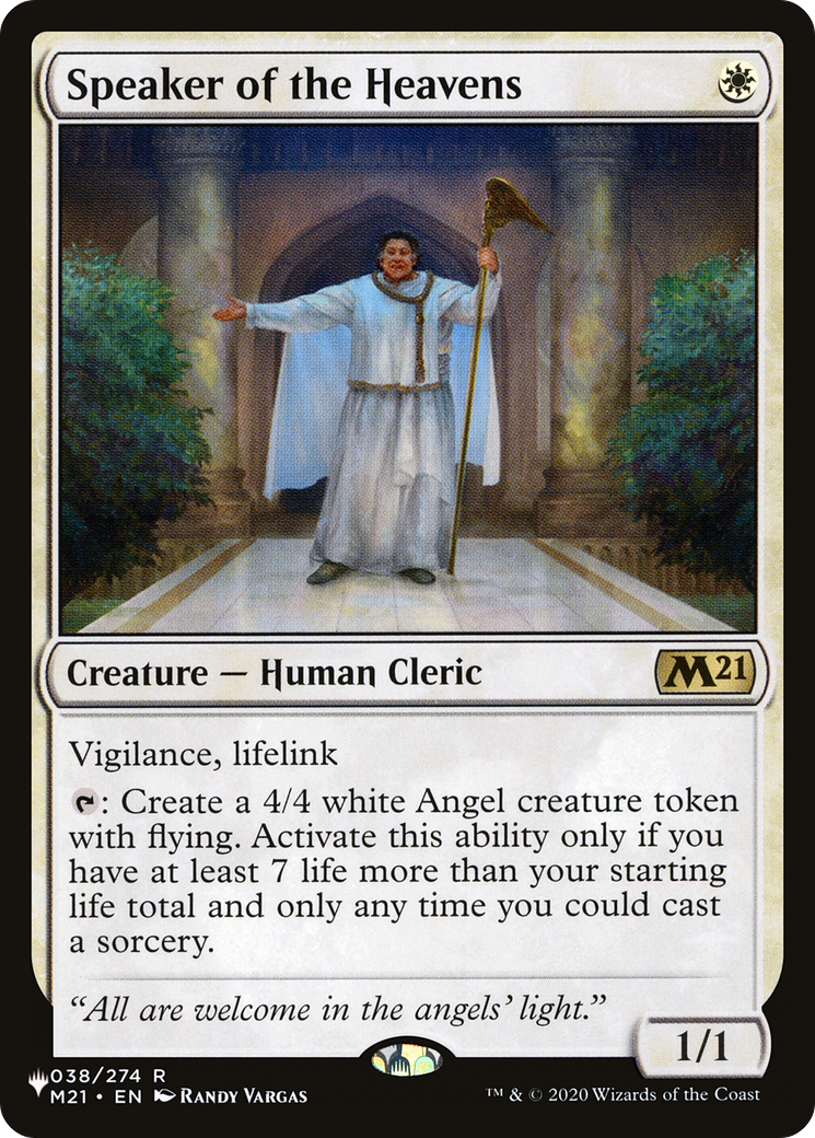 Speaker of the Heavens (PLST #038)