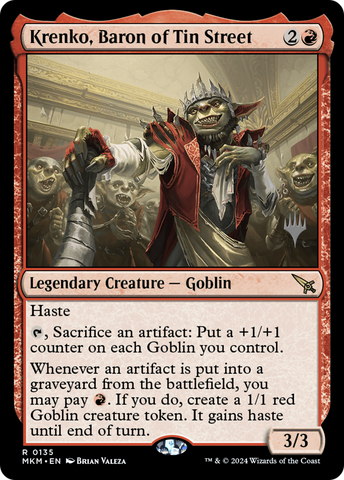 Krenko, Baron of Tin Street (PMKM #135p)