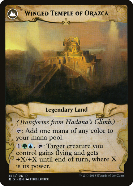 Hadana's Climb (RIX #158)