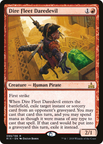 Dire Fleet Daredevil (RIX #099)