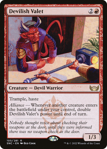 Devilish Valet (SNC #105)