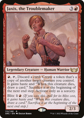 Jaxis, the Troublemaker (SNC #112)