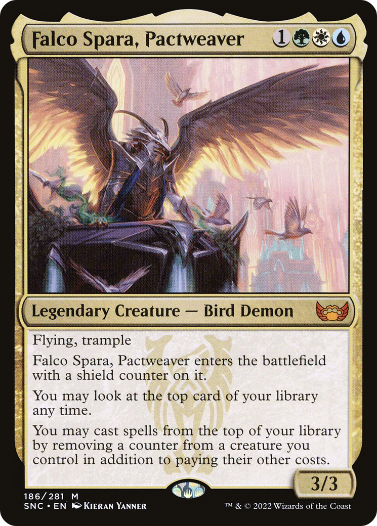 Falco Spara, Pactweaver (SNC #186)