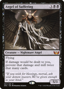 mtg ザンダーの居室 拡張アート版 4枚セット snc edh Angel of Suffering (SNC #067) – EDH Magic