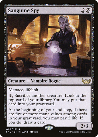 Sanguine Spy (SNC #093)