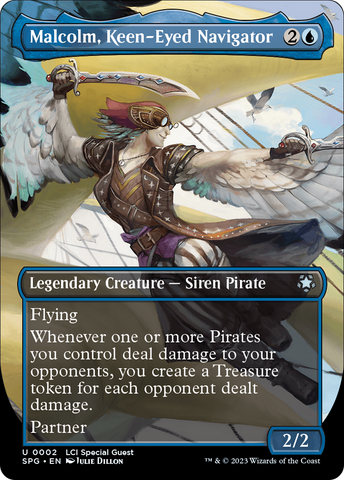 Malcolm, Keen-Eyed Navigator (SPG #002)