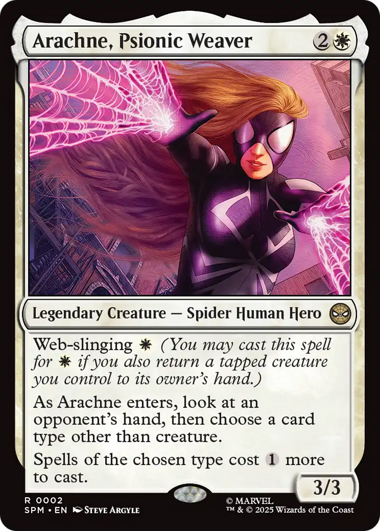 Arachne, Psionic Weaver (SPM #002)