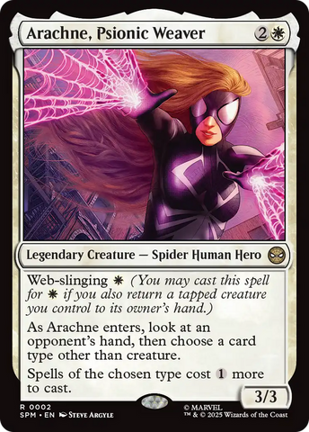 Arachne, Psionic Weaver (SPM #002)
