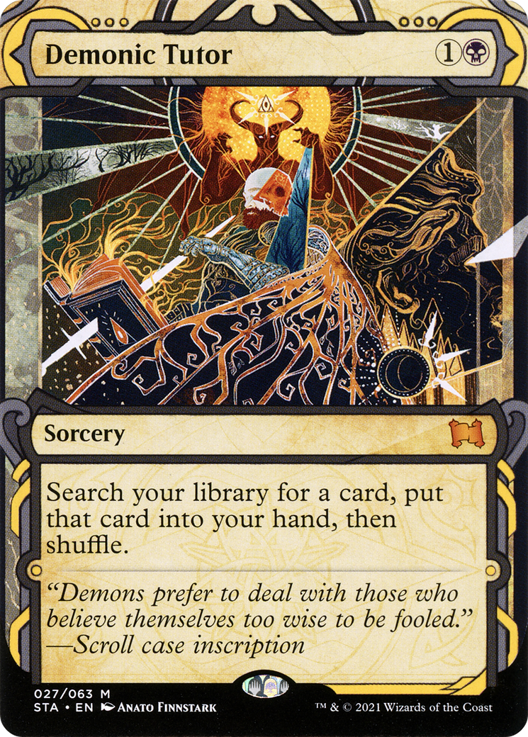 Demonic Tutor (STA #027)
