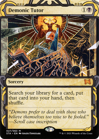 Demonic Tutor (STA #027)