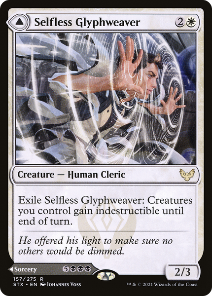 Selfless Glyphweaver (STX #157)