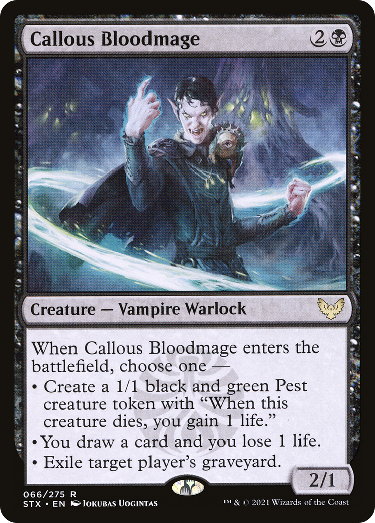 Callous Bloodmage (STX #066)