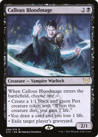 Callous Bloodmage (STX #066)