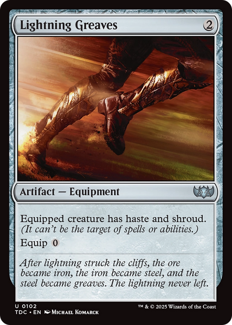 Lightning Greaves (TDC #102)