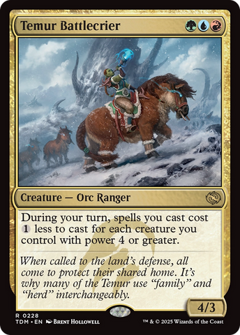 Temur Battlecrier (TDM #228)