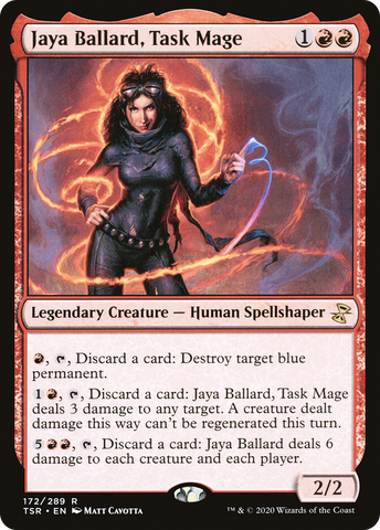 Jaya Ballard, Task Mage (TSR #172)