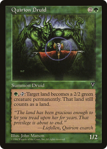 Quirion Druid (VIS #116)