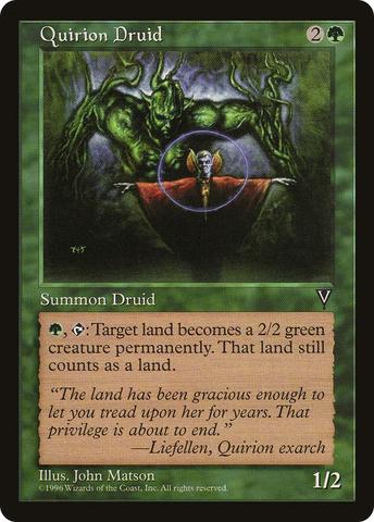 Quirion Druid (VIS #116)