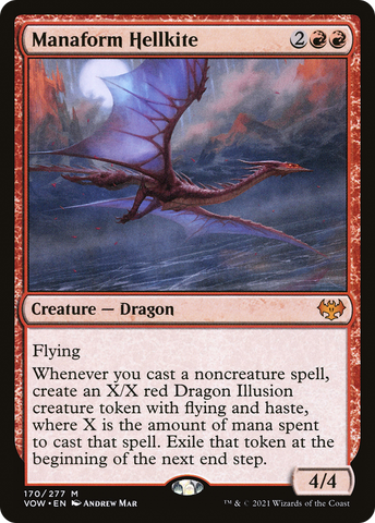 Manaform Hellkite (VOW #170)