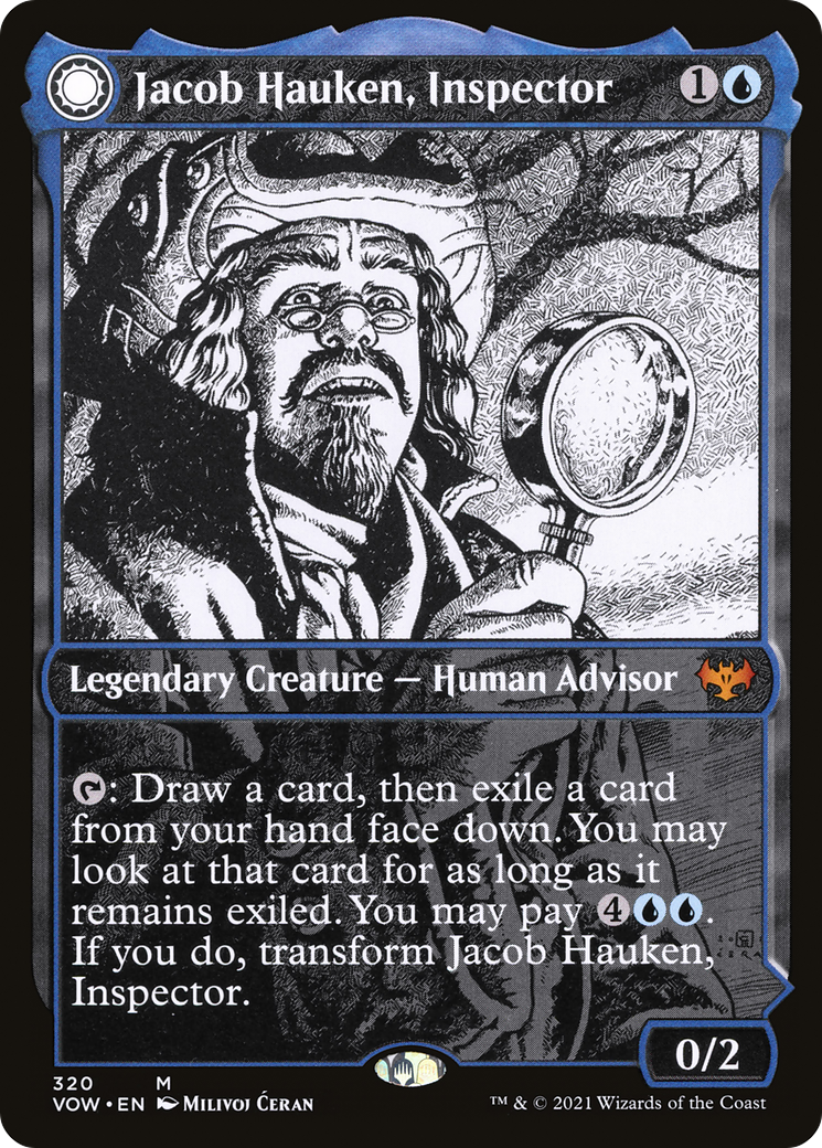 Jacob Hauken, Inspector (VOW #320)