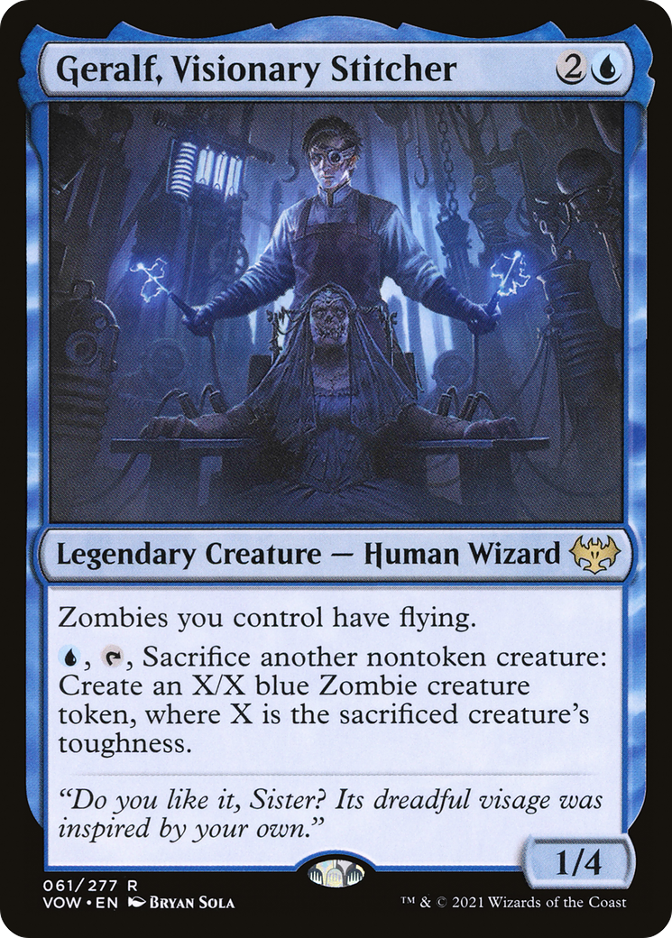 Geralf, Visionary Stitcher (VOW #061)