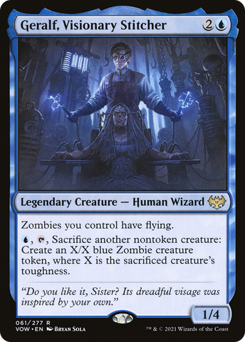 Geralf, Visionary Stitcher (VOW #061)