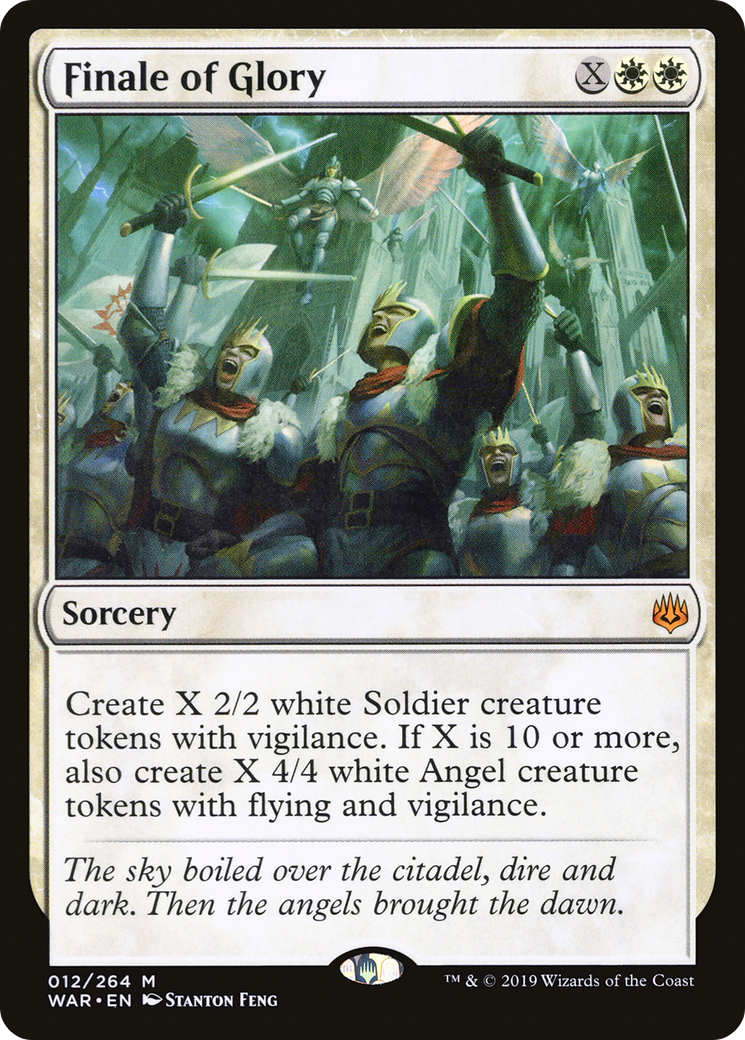 Finale of Glory (WAR #012)