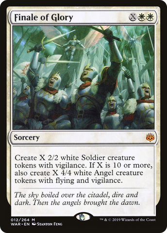 Finale of Glory (WAR #012)
