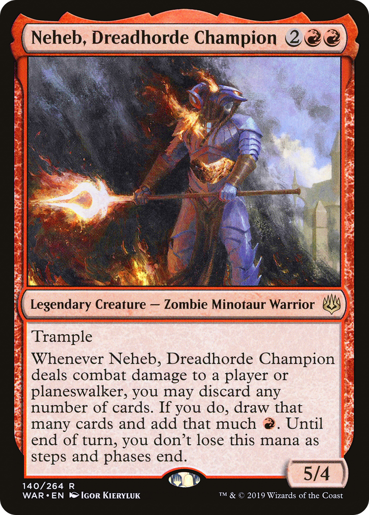 Neheb, Dreadhorde Champion (WAR #140)