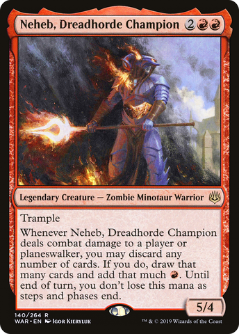 Neheb, Dreadhorde Champion (WAR #140)