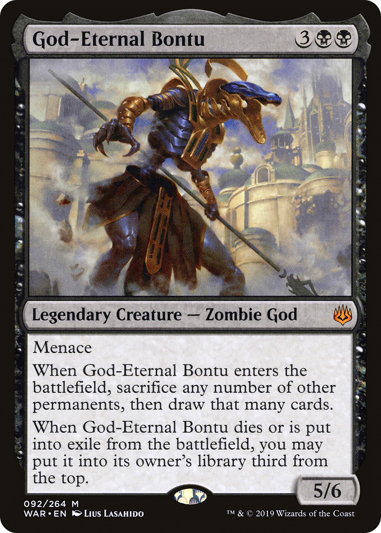 God-Eternal Bontu (WAR #092)