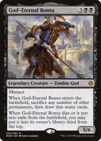 God-Eternal Bontu (WAR #092)