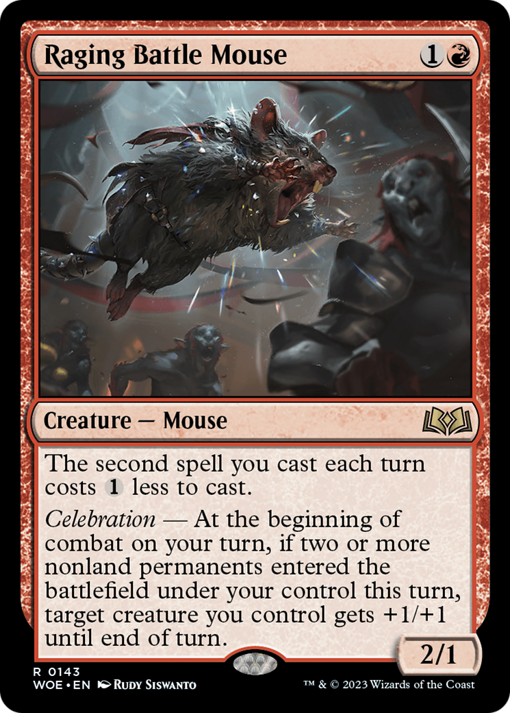 Raging Battle Mouse (WOE #143)