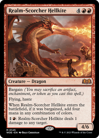 Realm-Scorcher Hellkite (WOE #145)