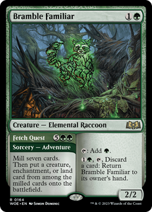 Bramble Familiar (WOE #164)