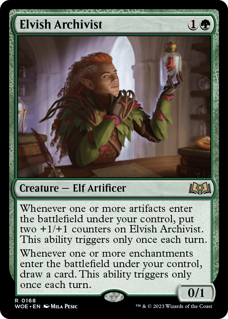 Elvish Archivist (WOE #168)
