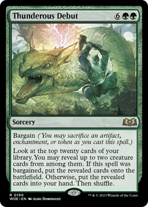 Thunderous Debut (WOE #190)