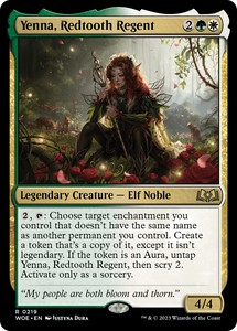 Yenna, Redtooth Regent (WOE #219)