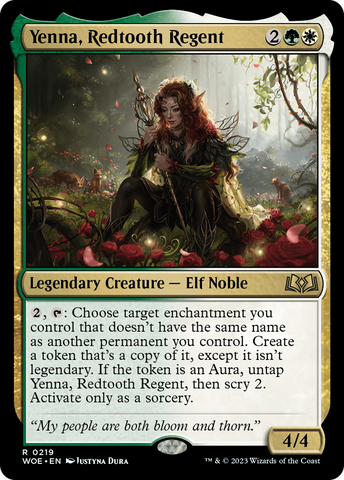 Yenna, Redtooth Regent (WOE #219)