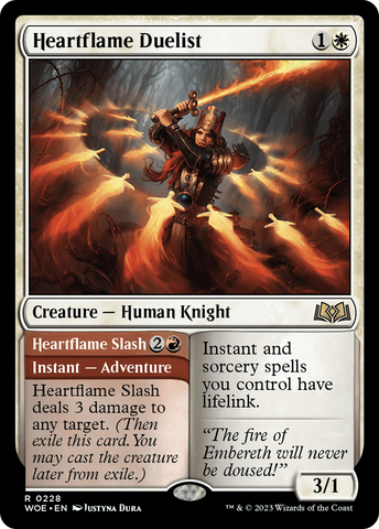 Heartflame Duelist (WOE #228)